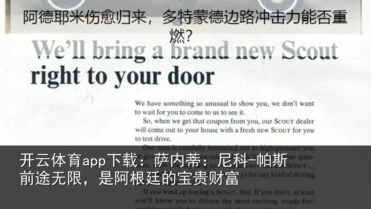 开云体育app下载:萨内蒂:尼科相关情况贵财富
